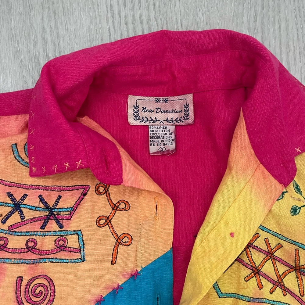 made in India beautifully colored / patch work